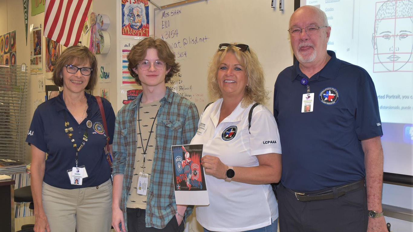 LHS Junior Nathan Palmer Thriving in Fine Arts